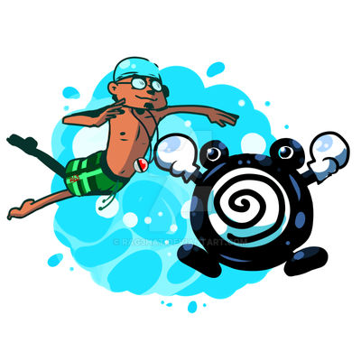 Pokemon Swim by Rag3Hat on DeviantArt