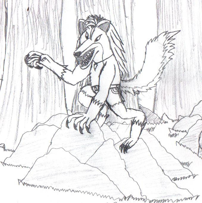 Werewolf VI by DemonicLarva on DeviantArt
