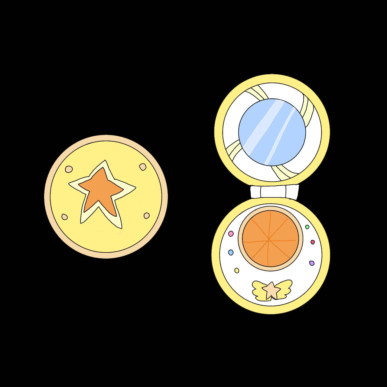 Stardust Compact by KaileytheUnicornGirl on DeviantArt