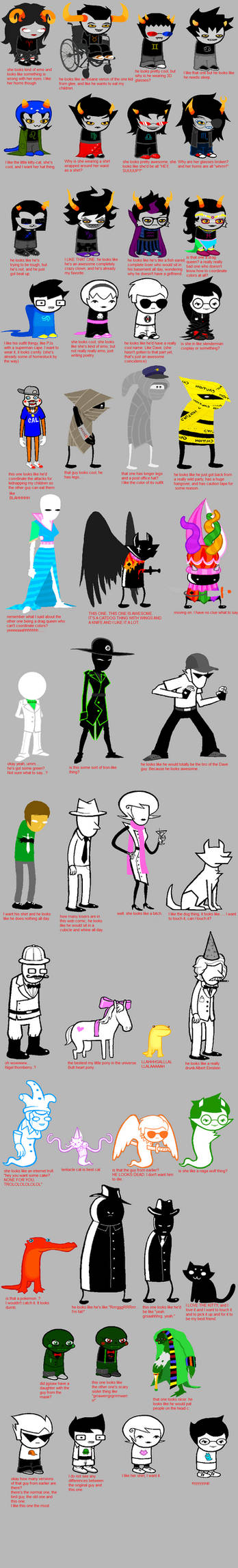 homestuck according to my friend