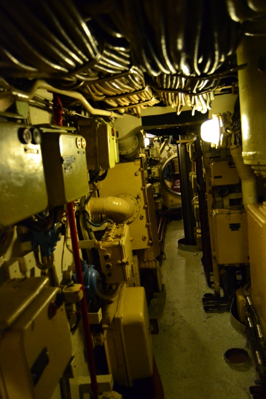 Submarine U-434 - Tango Class - Hallway