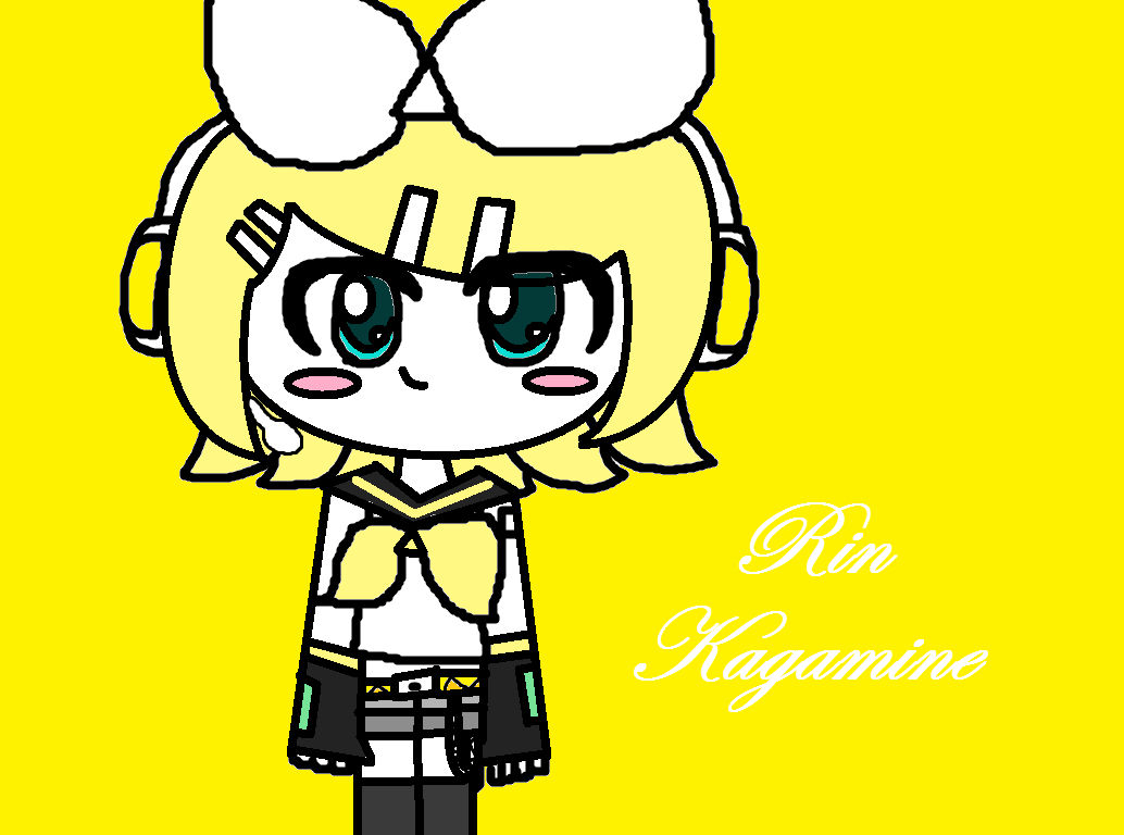 My Beautiful Rin Kagamine Drawing by akitaneru45367 on DeviantArt