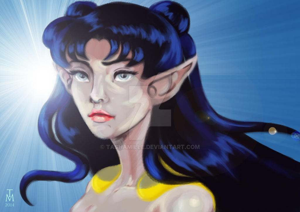 Queen Nehellenia - beta version by tashamille on DeviantArt