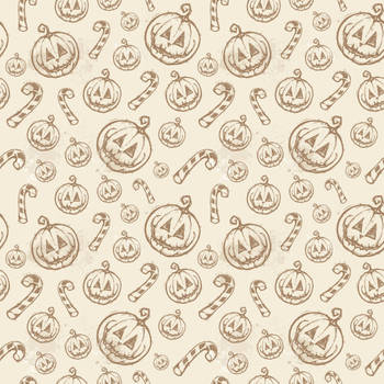 Halloween Pumpkin Pattern