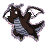 Dark Aura Dragonite