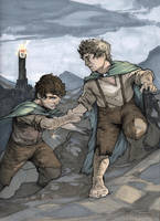 Frodo and Sam ~ Commission