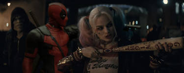 Suicide Squad and Deadpool!Crossover of the dead!