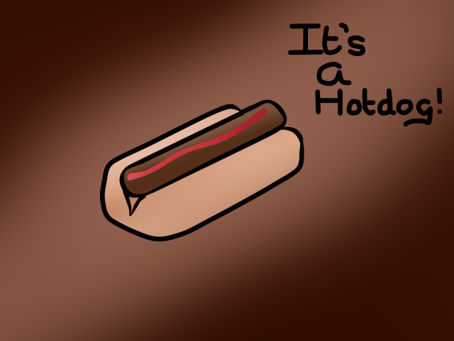 It's a hotdog!