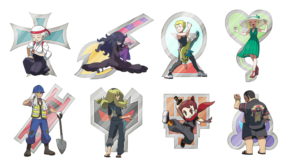 Neo Galar Gym Leaders: Part 1 by xxnightwindxx on DeviantArt