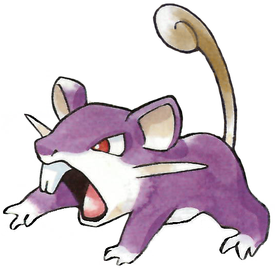 Angry Rattata Rattata (RG Design) by the-fake-dexter on DeviantArt