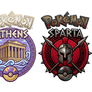Pokemon Athens, Sparta and Rome New Logos