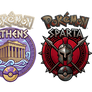 Pokemon Athens, Sparta and Rome New Logos