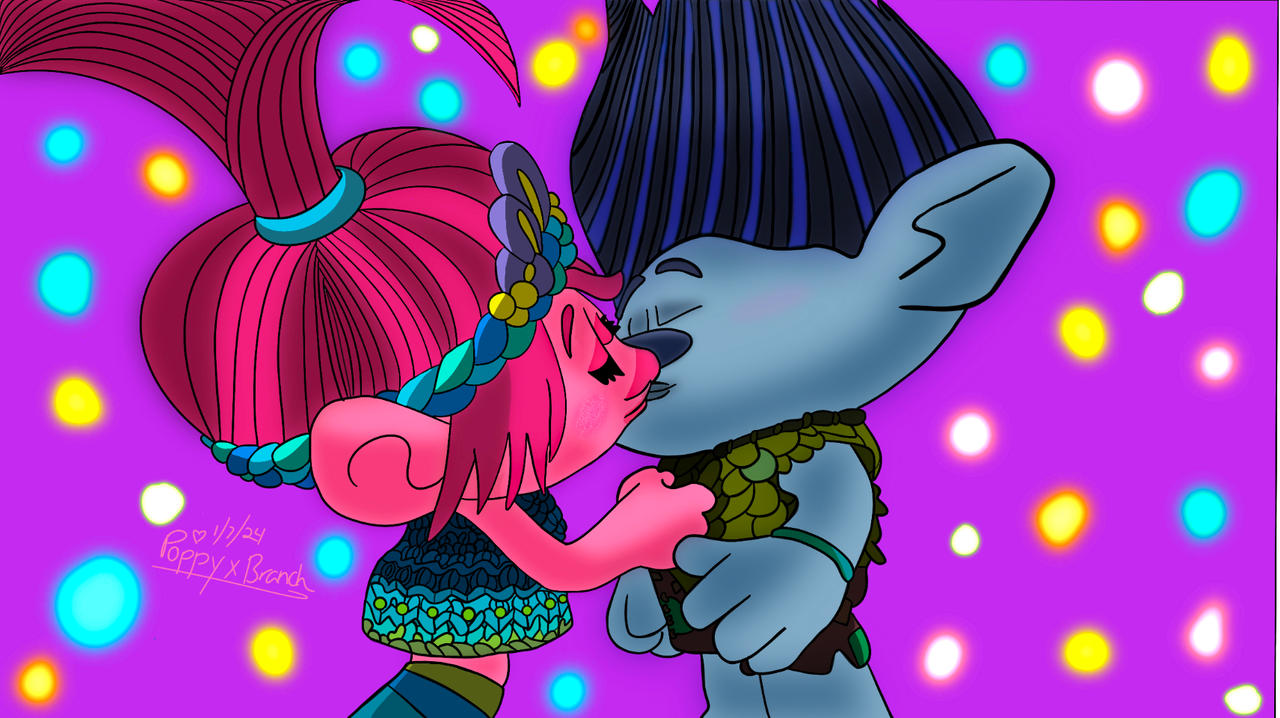 Poppy x Branch by FavoriteCartoonGirl on DeviantArt