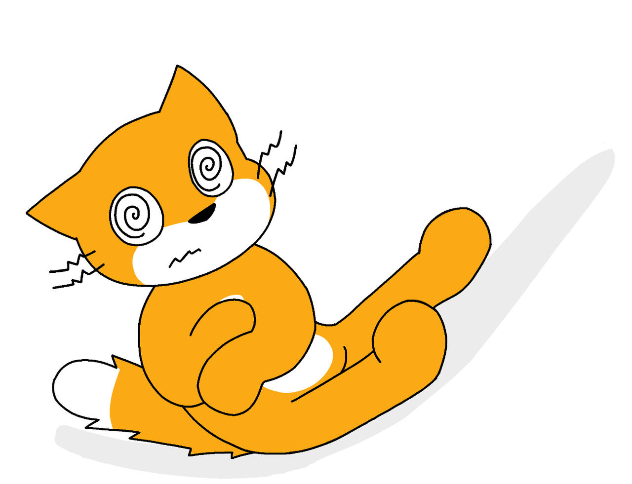 Scratch cat art by kittycattak on DeviantArt