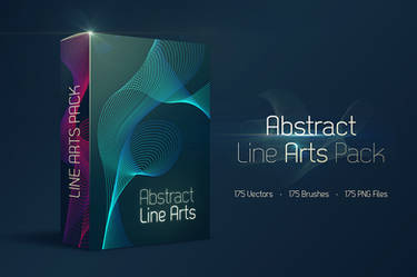 175 Free Abstract Line Arts Pack