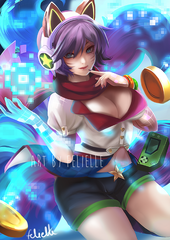 Arcade Ahri  [NSFW Optional]