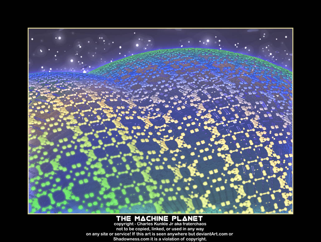 the machine planet by fraterchaos on DeviantArt