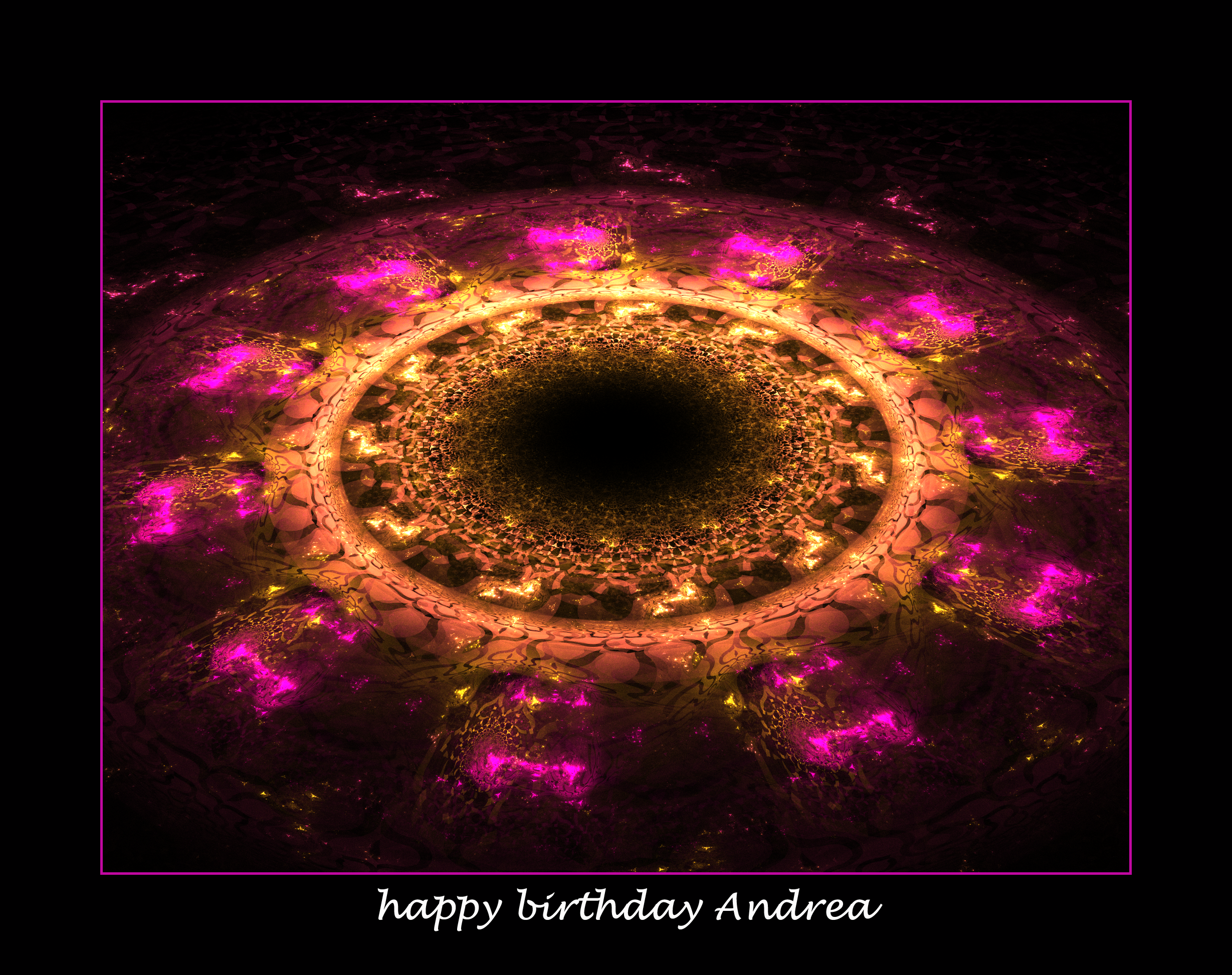 happy birthday Andrea