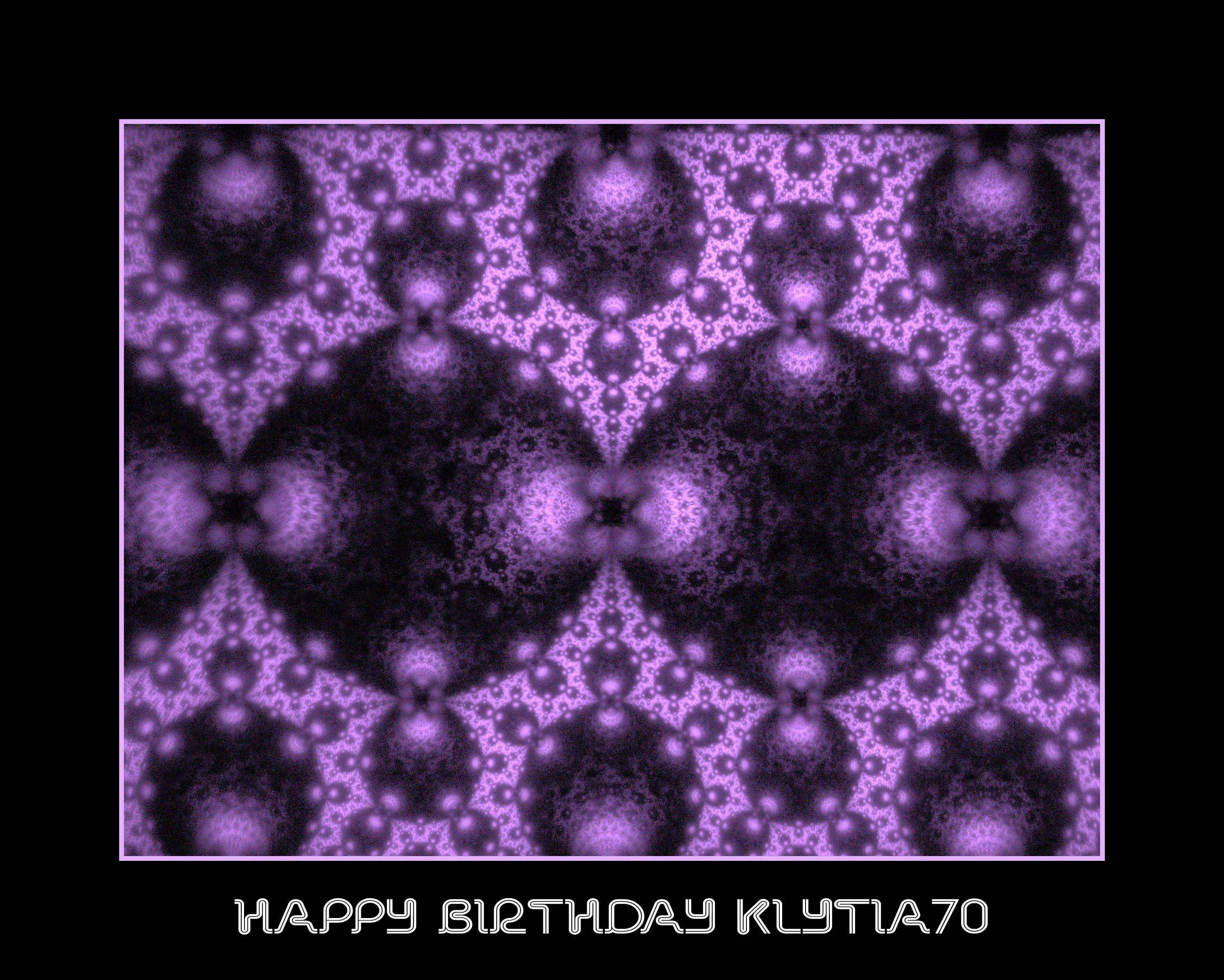 happy birthday Klytia70