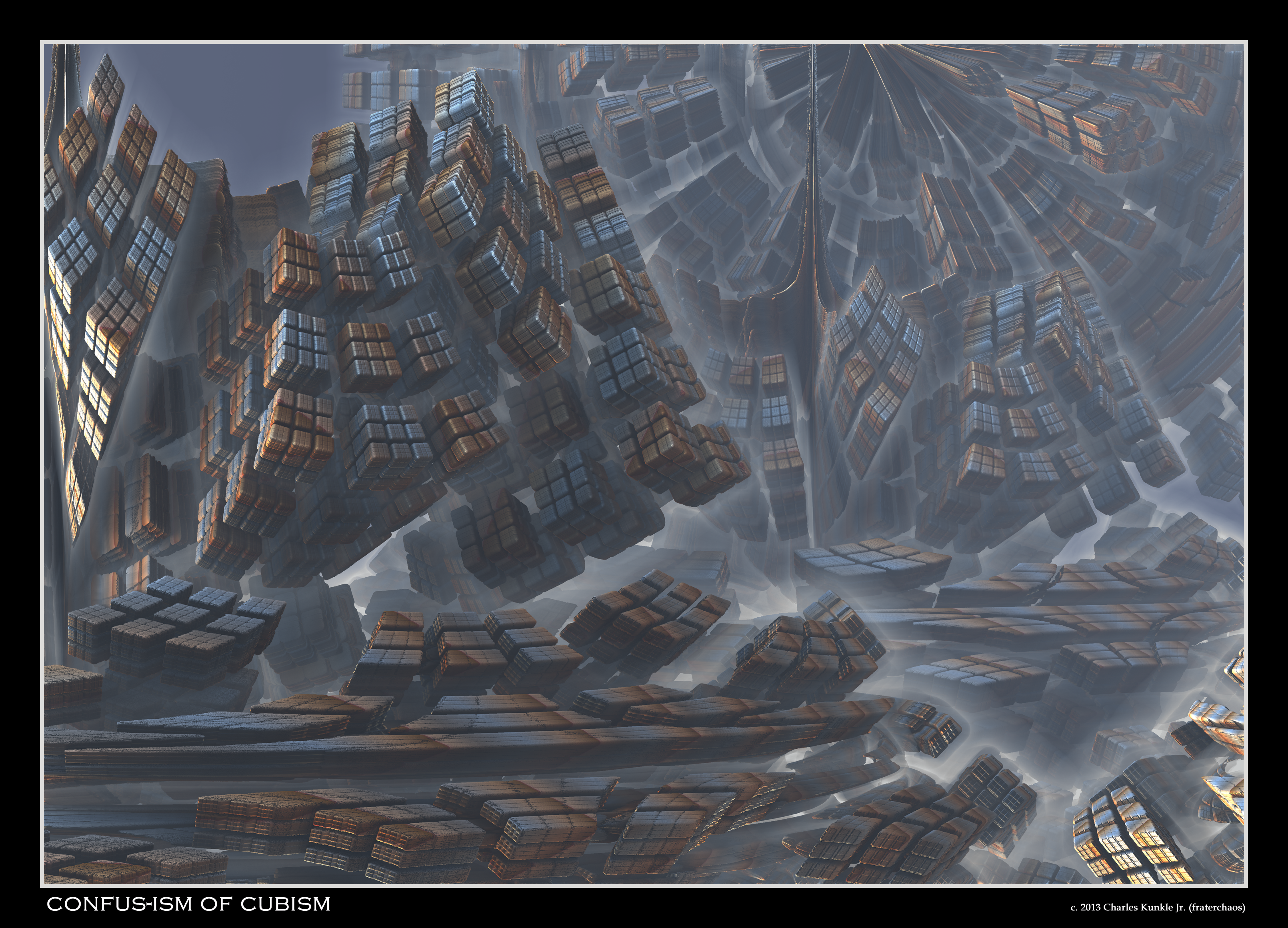 confus-ism of cubism = 8th Mandelbulb Teaser #2