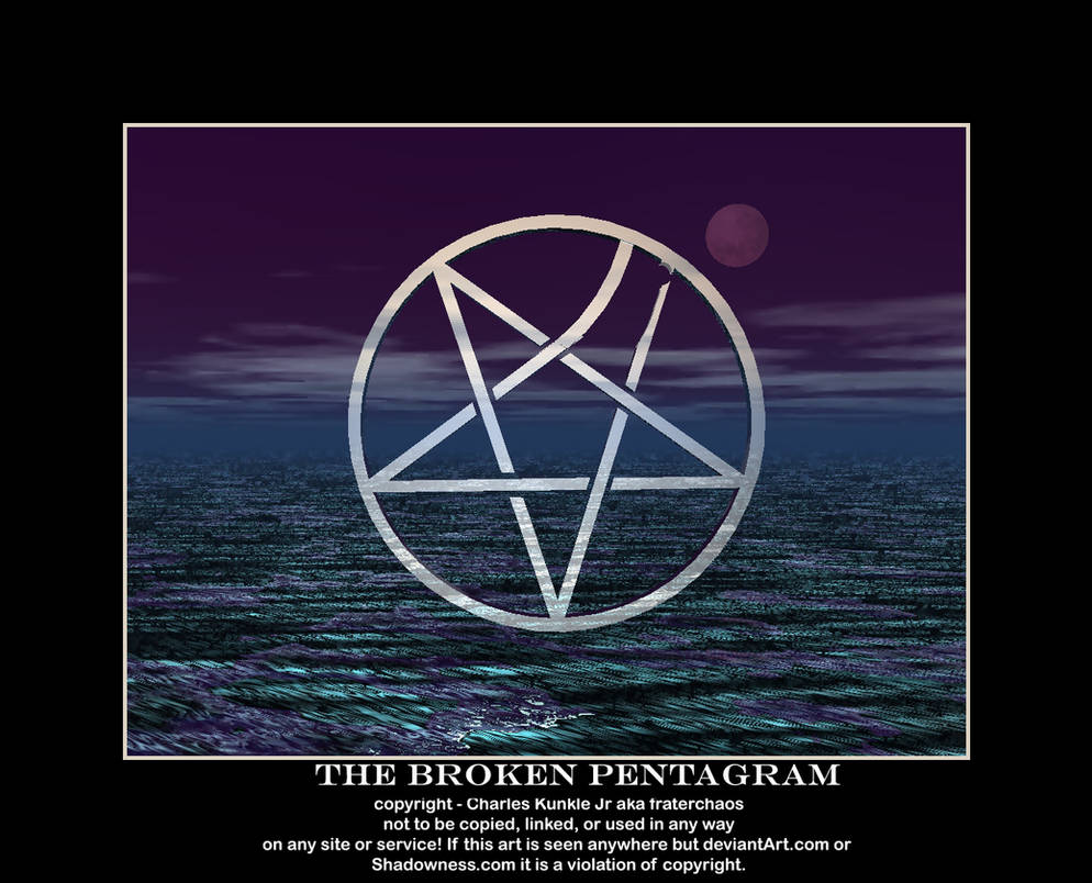 the broken pentagram by fraterchaos on DeviantArt