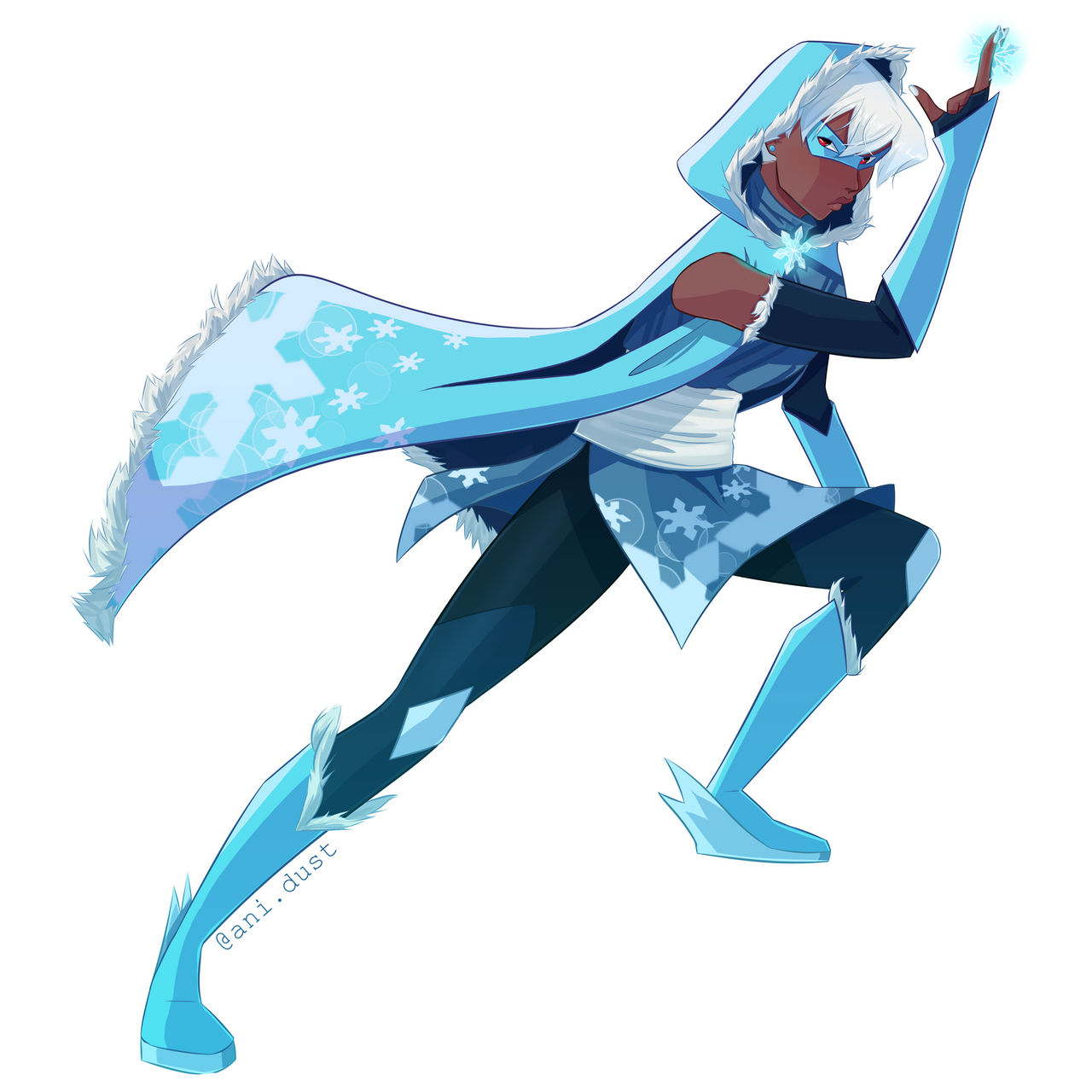 Snowflake Character Set Snowflake by HeyImAni on DeviantArt