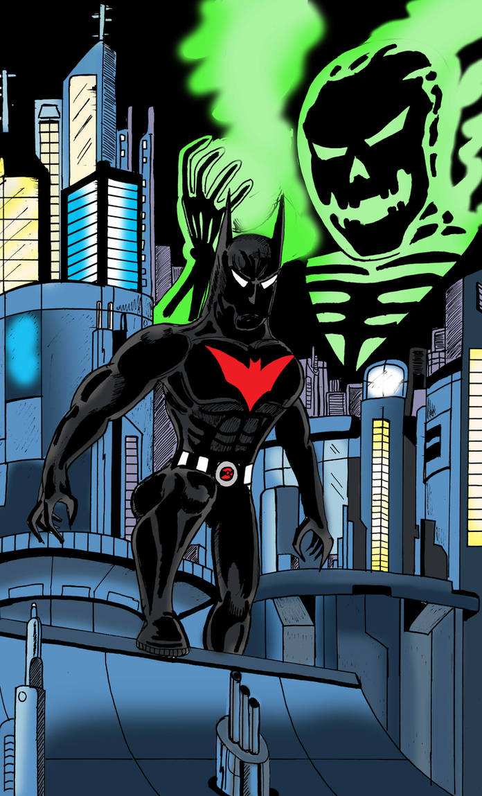 batman beyond by c4l on deviantart