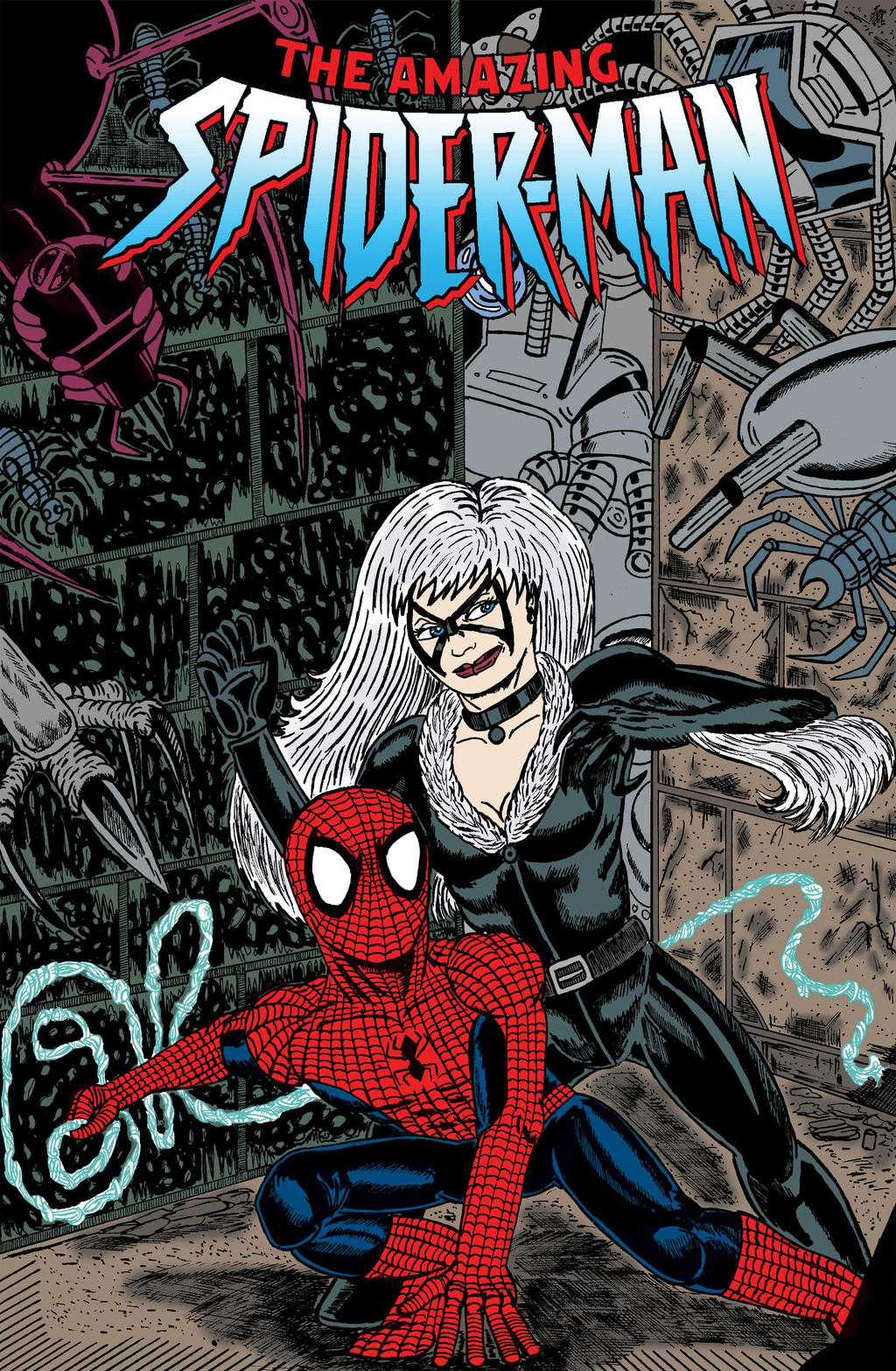 Spider-man Comic Cover Design