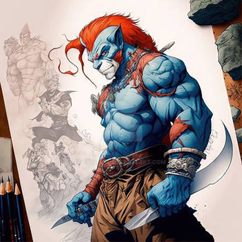 Panthro, Master of Mechanics from Thundercats 02