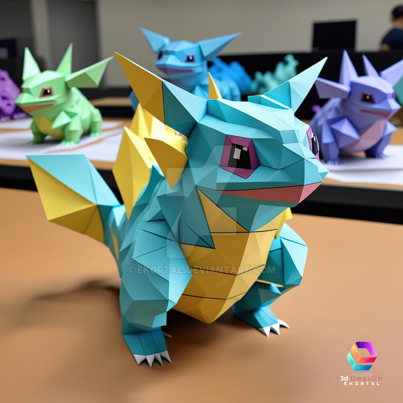 Origami Pokemon By Ekortal On DeviantArt origami-pokemon-by-ekortal-on-deviantart