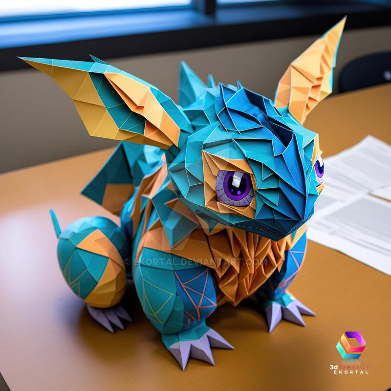 Origami Pokemon By Ekortal On DeviantArt origami-pokemon-by-ekortal-on-deviantart
