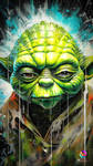 The Force of Colors - Yoda's Painting by Ekortal by ekortal