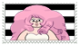 Rose Quartz Hetero Pride Stamp