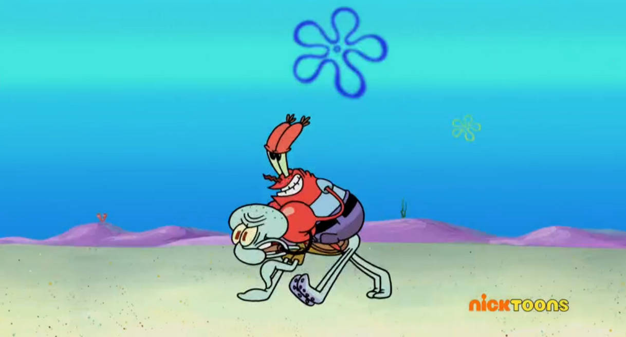 squidward horse riding by zeipap776 on DeviantArt