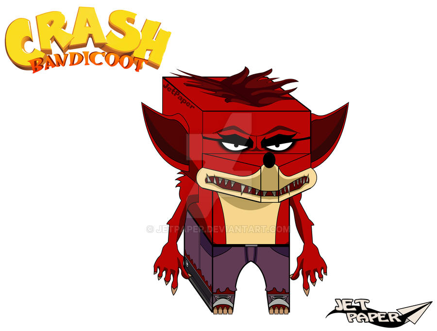 Uka Uka  Crash bandicoot, Cartoon network art, Crash bandicoot 2