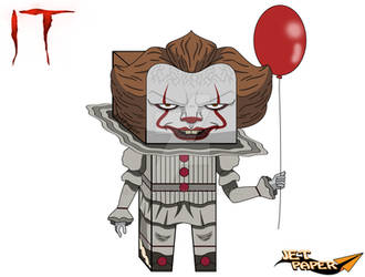 Pennywise 3D [IT 2017] by JetPaper