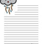 Rainy Day Stationary paper