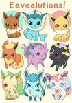 Eeveelution by J8d on DeviantArt