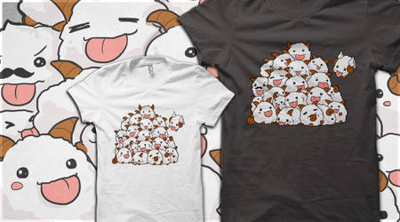 League of Legends PORO BUNCH t-shirt