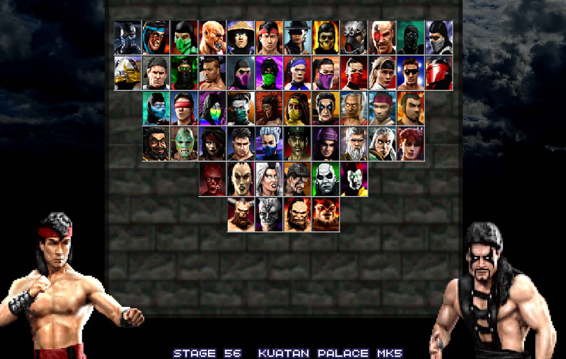 Mk Wordl Roster Roster Of Mortal Kombat Legends Edited by GamesCration on DeviantArt