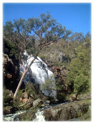 a Waterfall in Australia