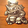 Rhydon Perler Bead Sprite