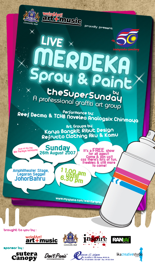 Weird Art Merdeka Event