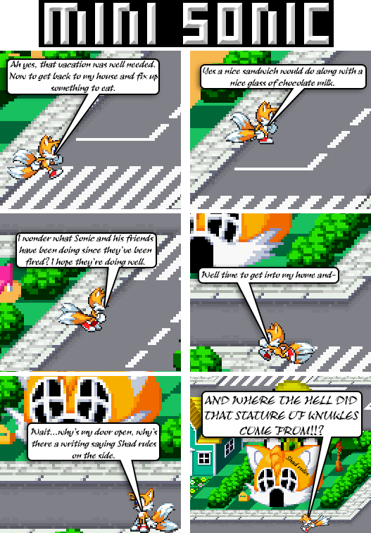 Sonic Mini Graph Mini sonic - Comic: 5 by Zikaril on DeviantArt