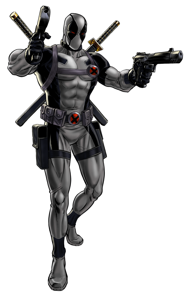 X-Force Deadpool Portrait Art by cptcommunist on DeviantArt