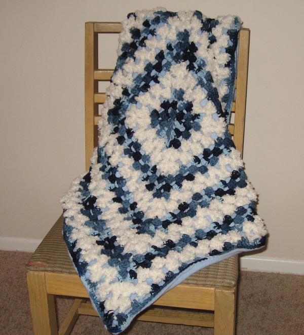 Winter Camouflage Baby Blanket