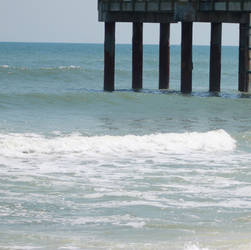 Free Stock Pier Surf Ocean Waves