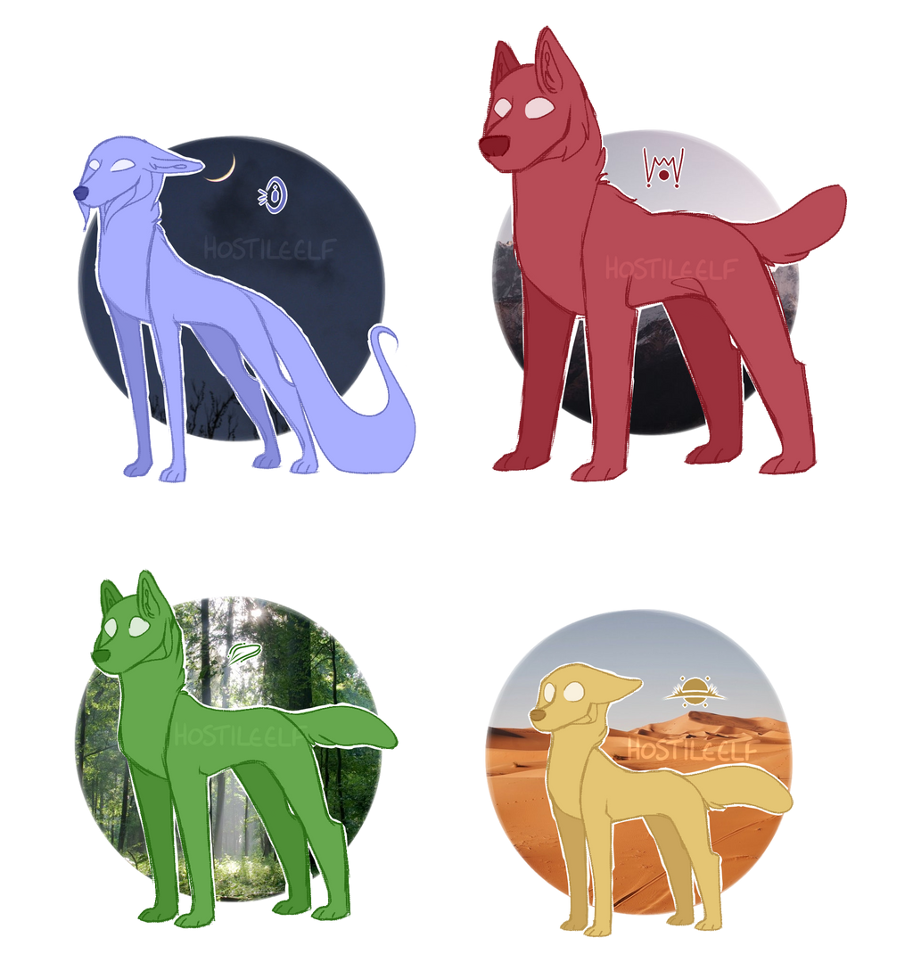 wolf races by hostile-elf on DeviantArt