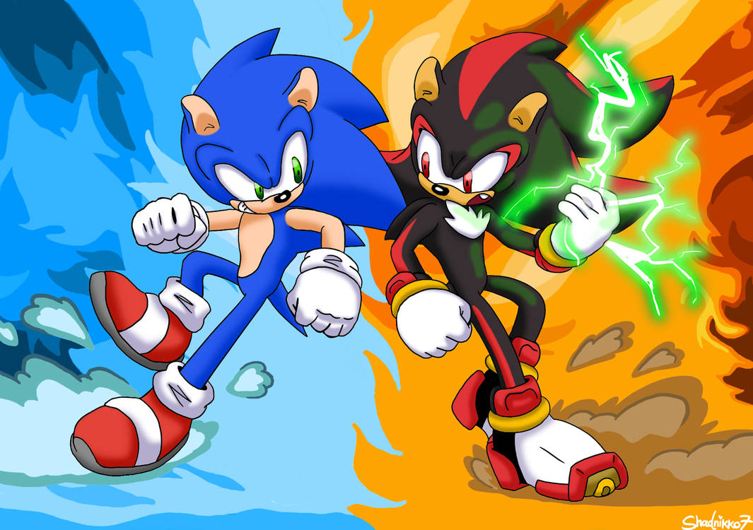 Shadow Halftone Rivals Rivals by Nyku7 on DeviantArt