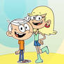 Lincoln and Leni Loud!